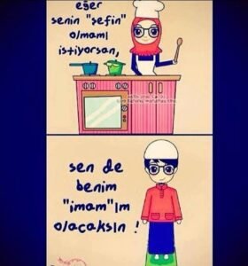 “Eğer senin şefin olmamı istiyorsan, Sende benim imam’ım olacaksın !”