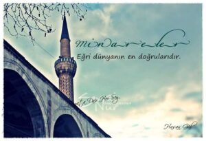 "Günümüze sabah namazı nın huzuru ile başlamayı
Ömrümüzden hiç eksik eylemesin Mevlâ.. "