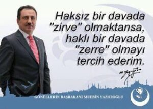 Kınayan, kınadığı şeyle muhatapolmadıkça ölmez!… (Hz.Muhammed)s.a.v.