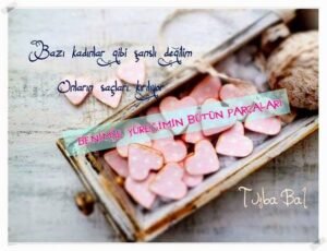 Bazı kadınlar gibi şanslı değilim
Onların saçları kırılıyor
Benimse..
Tuğba Bal