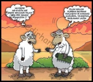 Kurban Bayramı ile ilgili Espirili resimli sözler