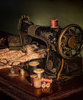 Annenizin yada teyzenizin bir dikiş makinesi yoksa…