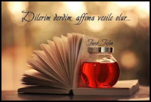 Dilerim derdim, affıma vesile olur..  Tarık Tufan