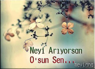 Neyi arıyorsan O’sun SEN …