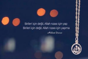 Birileri için değil, Allah rızası için yap
Birileri için değil..
Mehmet Deveci