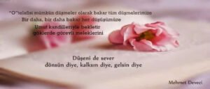 "O" telafisi mümkün düşmeler olarak bakar tüm düşmelerimize.. Mehmet Deveci