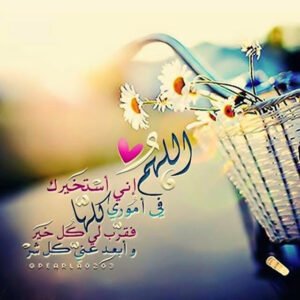 Ey Allahım!
Bütün işlerimde tercihim sensin.
Bütün hayırlı işleri bana yaklaştır.
Kötülükleri şerleri de uzaklaştır…