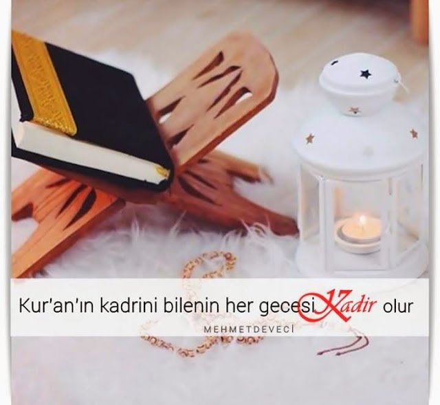 Kur'an'ın kadrini bilenin her gecesi kadir olur…
Mehmet Deveci