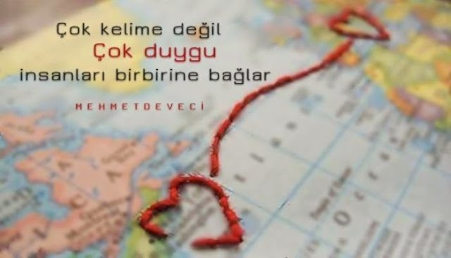 "Çok kelime" değil, "çok duygu" insanları birbirine bağlar…
Mehmet Deveci