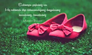 Eskimeyen şeylerimiz var.
Hiç eskimesin diye..
Mehmet Deveci