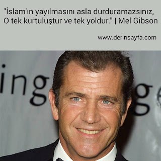 “İslam’ın yayılmasını asla durduramazsınız, O tek kurtuluştur ve tek yoldur.”