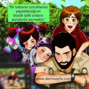 “Bir babanın çocuklarına yapabileceği en büyük iyilik onların annelerini sevmektir.” THesburgh