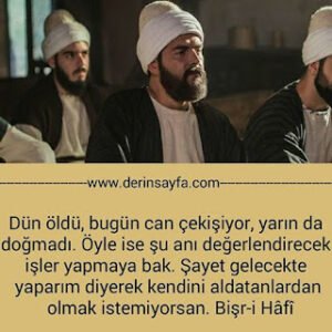 Bişri Hafi sözleri