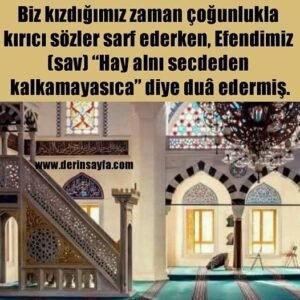 “Hay alnı secdedenkalkamayasıca”