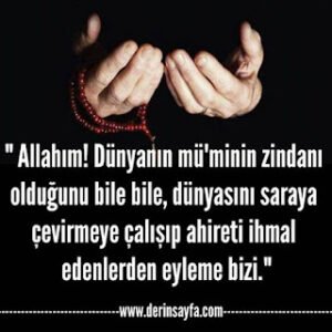 Gönülden samimi dualar