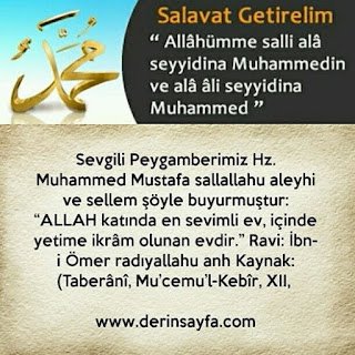 ALLAH katında en sevimli ev, içinde yetime ikrâm olunan evdir. Hz. Muhammed (s.a.v) Taberânî, Mu’cemu’l
