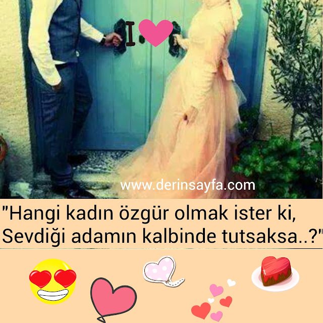 "Hangi kadın özgür olmak ister ki,
Sevdiği adamın kalbinde tutsaksa..?"