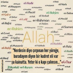 “Nerdesin diye çırpınan her yüreğe, buradayım diyen bir kudret eli var şu kainatta. Yeter ki o kapı çalınsın…”