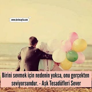 “Birini sevmek için nedenin yoksa, onu gerçekten seviyorsundur.” – Aşk Tesadüfleri Sever