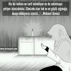 Hiç bir kelime ne tarif edebiliyor ne de anlatmaya yetiyor içimizdekini. Elimizde olan tek.. Mehmet Deveci