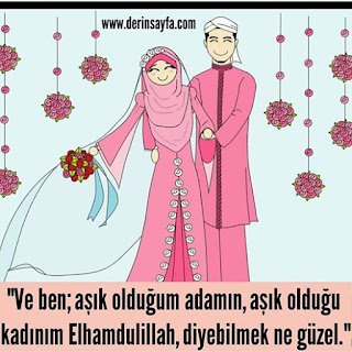 “Ve ben; aşık olduğum adamın, aşık olduğu kadınım Elhamdulillah, diyebilmek ne güzel.”