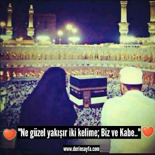 “Ne güzel yakışır iki kelime; Biz ve Kabe..”