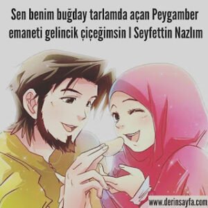 Sen benim buğday tarlamda açan Peygamber emaneti gelincik çiçeğimsin l Seyfettin Nazlım