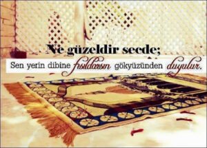 Boşa koydunuz dolmadı
Doluya koydunuz almadı
Bir de alnınızı SECDE'ye koymayı
deneyin..