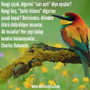 Charles Bukowski sözleri