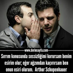 Arthur Schopenhauer sözleri