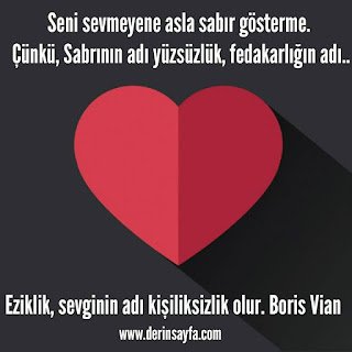 Boris Vian Sözleri / resimli