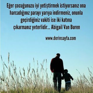 Eğer çocuğunuzu iyi yetiştirmek istiyorsanız ona harcadığınız parayı yarıya indirmeniz