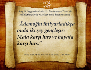 Âdemoğlu ihtiyarladıkça onda iki şey gençleşir: Mala karşı hırs ve hayata karşı hırs