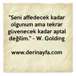 Güven sözleri / resimli / anlamlı