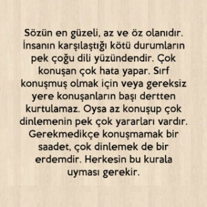 Atasözleri ve Deyimler