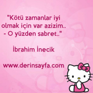 Sabır sözleri / resimli