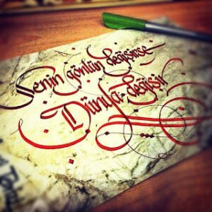 Senin gönlün değişirse, Dünya değişir.