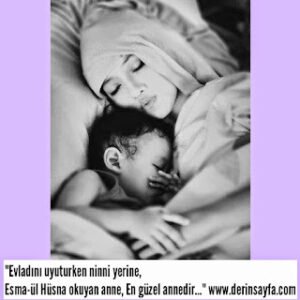 “Evladını uyuturken ninni yerine, Esma