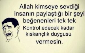 Allah kimseye sevdiği insanın
paylaştığı bir şeyi beğenenleri tek
tek kontrol. . .