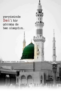 Yeryüzünde sen’i bir görmüş de ben olsaydım..  – Sallallahu aleyhi ve sellem .