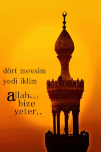 Ya Kuddüs! Sensin kuddüs kutsiyet sendendir bundan öte laf olmaz