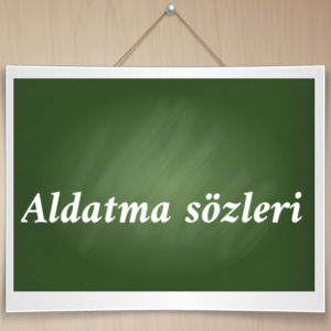 Aldatma sözleri