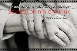 Bir insanın başına gelebilecek  en güzel şey sevdiği birinin ömürlük duâsı olmaktır.