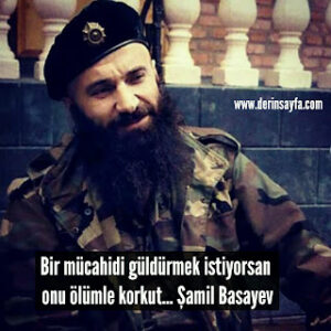 Bir mücahidi güldürmek istiyorsanız, onu ölümle korkutun..!