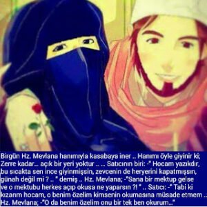 ”Hocam yazıkdır, bu sıcakta sen ince giyinmişsin, zevcenin de heryerini kapatmışsın, günah değil mi ?