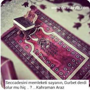 Seccadesini memleketi sayanın, gurbet derdi olur mu hiç..? Kahraman Araz