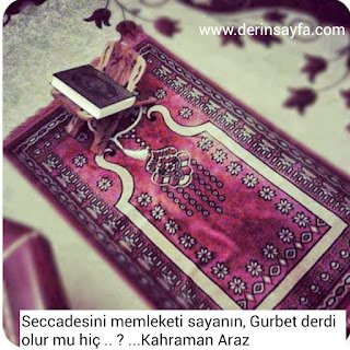 Seccadesini memleketi sayanın, gurbet derdi olur mu hiç..? Kahraman Araz