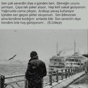 Sen çok severdin diye o günden beri… Bedirhan Gökçe