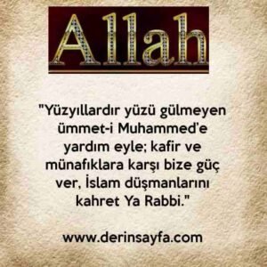 "Yüzyıllardır yüzü gülmeyen ümmet