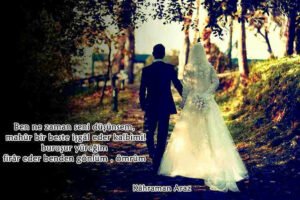 Ben ne zaman seni düşünsem mahûr bir beste işgâl eder
kalbimi !